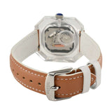 Buy Shop Fossil Candy White Dial Brown Leather Strap Watch for Women - ES3538 USA Online