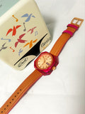 Buy Shop Fossil Candy White Dial Brown Leather Strap Watch for Women - ES3539 USA Online