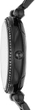 Buy Shop Fossil Carlie Black Dial Black Steel Strap Watch for Women - ES4488 USA Online
