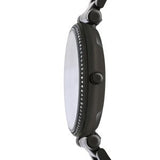 Buy Shop Fossil Carlie Black Dial Black Steel Strap Watch for Women - ES4488 USA Online