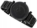 Buy Shop Fossil Carlie Black Dial Black Steel Strap Watch for Women - ES4488 USA Online