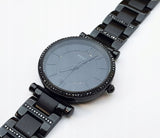 Buy Shop Fossil Carlie Black Dial Black Steel Strap Watch for Women - ES4488 USA Online