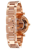 Buy Shop Fossil Carlie Rose Gold Dial Rose Gold Steel Strap Watch for Women - ES4301 USA Online