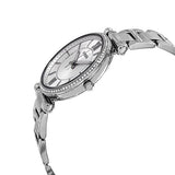 Buy Shop Fossil Carlie Silver Dial Silver Steel Strap Watch for Women - ES4341 USA Online