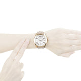 Buy Shop Fossil Cecile Champagne Dial Grey Leather Strap Watch for Women - AM4529 USA Online