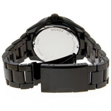 Buy Shop Fossil Cecile Multi Function Crystals Black Dial Black Steel Strap Watch for Women - AM4522 USA Online