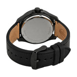 Buy Shop Fossil Cecile Multifunction Black Dial Black Leather Strap Watch for Men - AM4523 USA Online
