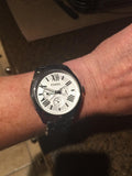Buy Shop Fossil Cecile Multifunction Silver Dial Silver Steel Strap Watch for Women - AM4509 USA Online