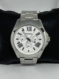 Buy Shop Fossil Cecile Multifunction Silver Dial Silver Steel Strap Watch for Women - AM4509 USA Online
