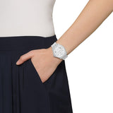Buy Shop Fossil Cecile Multifunction Silver Dial Silver Steel Strap Watch for Women - AM4509 USA Online