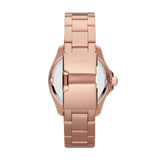 Buy Shop Fossil Cecile Rose Gold Dial Rose Gold Steel Strap Watch for Women - AM4483 USA Online