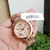 Buy Shop Fossil Cecile Rose Gold Dial Rose Gold Steel Strap Watch for Women - AM4511 USA Online