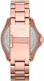 Buy Shop Fossil Cecile Rose Gold Dial Rose Gold Steel Strap Watch for Women - AM4511 USA Online