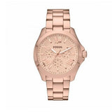 Buy Shop Fossil Cecile Rose Gold Dial Rose Gold Steel Strap Watch for Women - AM4511 USA Online