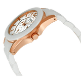 Buy Shop Fossil Ceramic Multifunction White Dial White Steel Strap Watch for Women - CE1006 USA Online