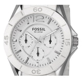Buy Shop Fossil Ceramic White Dial White Ceramic Strap Watch for Women - CE1002 USA Online
