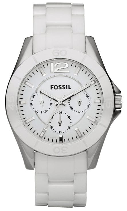 Buy Shop Fossil Ceramic White Dial White Ceramic Strap Watch for Women - CE1002 USA Online