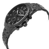 Buy Shop Fossil Forrester Chronograph Black Dial Grey Steel Strap Watch for Men - FS5606 USA Online