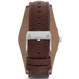 Buy Shop Fossil Coachman Chronograph Black Dial Brown Leather Strap Watch for Men - CH2891 USA Online