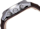 Buy Shop Fossil Coachman Chronograph Black Dial Brown Leather Strap Watch for Men - CH2891 USA Online