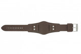 Buy Shop Fossil Coachman Chronograph Silver Dial Brown Leather Strap Watch for Men - CH2565 USA Online