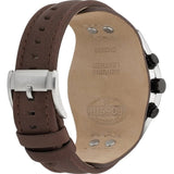 Buy Shop Fossil Coachman Chronograph White Dial Brown Leather Strap Watch for Men - CH2890 USA Online