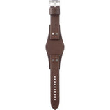 Buy Shop Fossil Coachman Chronograph White Dial Brown Leather Strap Watch for Men - CH2890 USA Online