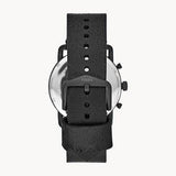 Buy Shop Fossil Commuter Black Dial Black Leather Strap Watch for for Men - FS5504 USA Online
