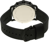 Buy Shop Fossil Commuter Black Dial Black Leather Strap Watch for for Men - FS5504 USA Online