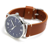 Buy Shop Fossil Commuter Blue Dial Blue Leather Strap Watch for Men - FS5325 USA Online