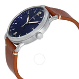 Buy Shop Fossil Commuter Blue Dial Blue Leather Strap Watch for Men - FS5325 USA Online