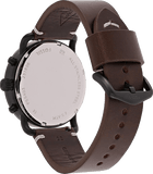 Buy Shop Fossil Commuter Chronograph Black Dial Brown Leather Strap Watch for Men - FS5403 USA Online