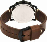 Buy Shop Fossil Commuter Chronograph Black Dial Brown Leather Strap Watch for Men - FS5403 USA Online