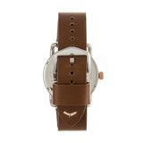 Buy Shop Fossil Commuter Grey Dial Brown Leather Strap Watch for Men - FS5417 USA Online