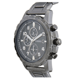 Buy Shop Fossil Dean Chronograph Black Dial Black Steel Strap Watch for Men - FS4721 USA Online