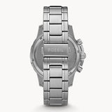 Buy Shop Fossil Dean Chronograph Black Dial Silver Steel Strap Watch for Men - FS4542 USA Online