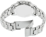 Buy Shop Fossil Dean Chronograph Black Dial Silver Steel Strap Watch for Men - FS4542 USA Online