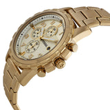 Buy Shop Fossil Dean Chronograph Champagne Dial Gold Steel Strap Watch for Men - FS4867 USA Online