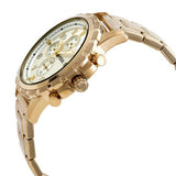 Buy Shop Fossil Dean Chronograph Champagne Dial Gold Steel Strap Watch for Men - FS4867 USA Online