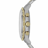 Buy Shop Fossil Dean Chronograph White Dial Silver Steel Strap Watch for Men - FS4795 USA Online