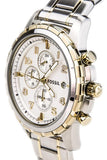 Buy Shop Fossil Dean Chronograph White Dial Silver Steel Strap Watch for Men - FS4795 USA Online
