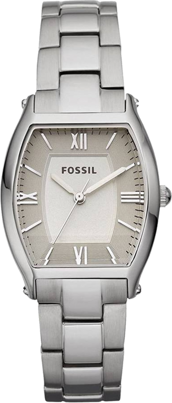 Buy Shop Fossil Wallace Designer Silver Dial Silver Steel Strap Watch for Women - ES3057 USA Online