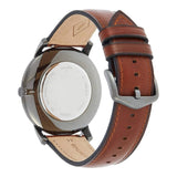 Buy Shop Fossil Dillinger Luggage Chronograph Blue Dial Brown Leather Strap Watch for Men - FS5675 USA Online
