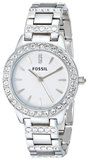 Buy Shop Fossil Jesse White Dial Silver Steel Strap Watch for Women - ES2362 USA Online