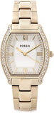 Buy Shop Fossil Wallace Gold Tone Dial Gold Steel Strap Watch for Women - ES3176 USA Online