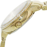 Buy Shop Fossil Virginia White Dial Gold Steel Strap Watch for Women - ES3283 USA Online