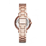 Buy Shop Fossil Jacqueline Rose Gold Dial Rose Gold Steel Strap Watch for Women - ES3665 USA Online