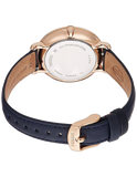 Buy Shop Fossil Jacqueline White Dial Blue Leather Strap Watch for Women - ES4291 USA Online