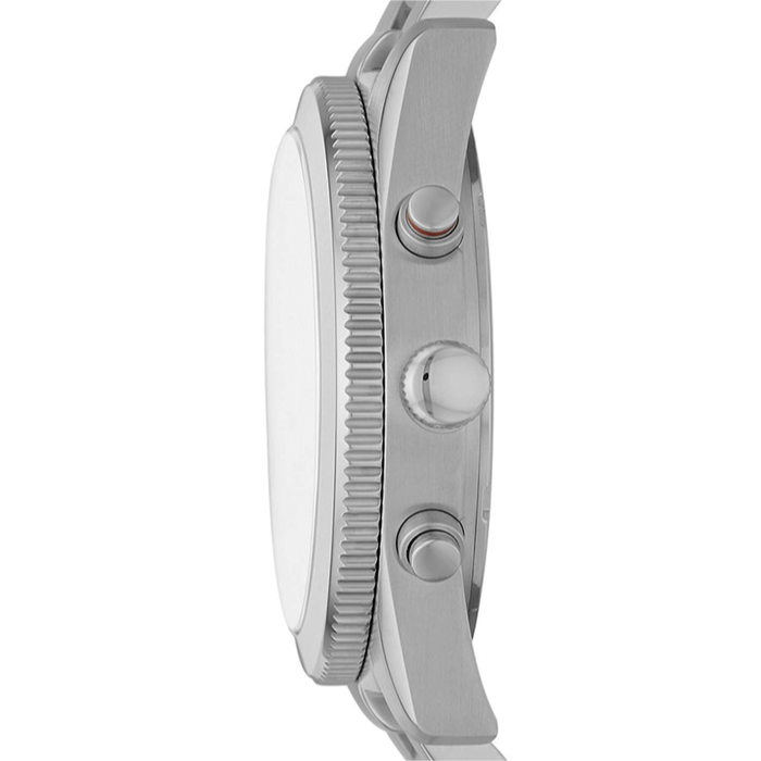 Buy Shop Fossil Perfect Boyfriend Taupe Dial Silver Steel Strap Watch for Women - ES4146 USA Online