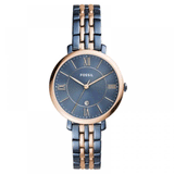 Buy Shop Fossil Jaqueline Grey Dial Two Tone Steel Strap Watch for Women - ES4321 USA Online